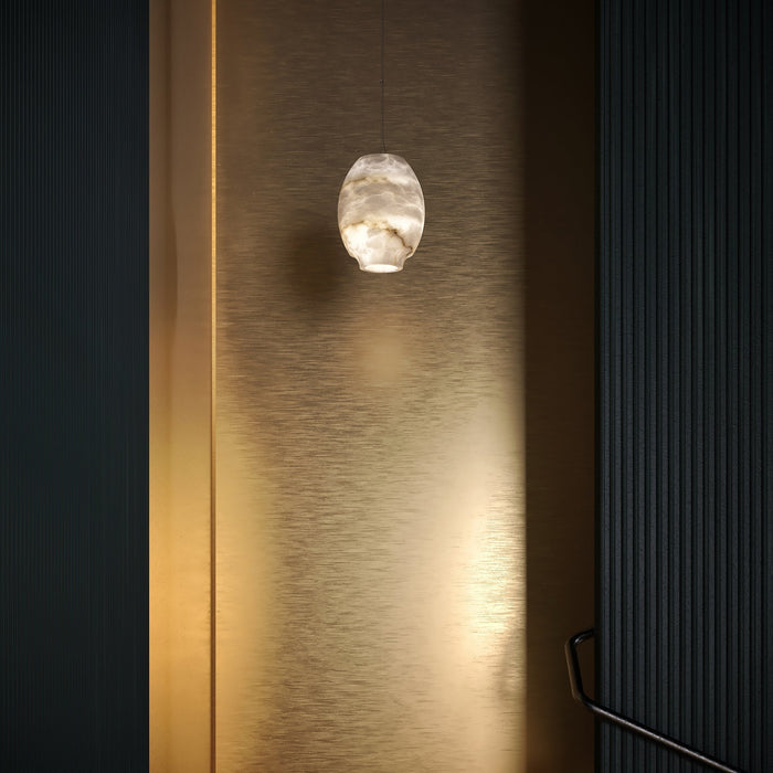 Camille Alabaster Pendant Lamp - Simprolos