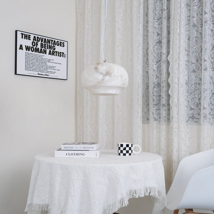 Camille Alabaster Pendant Lamp - Simprolos