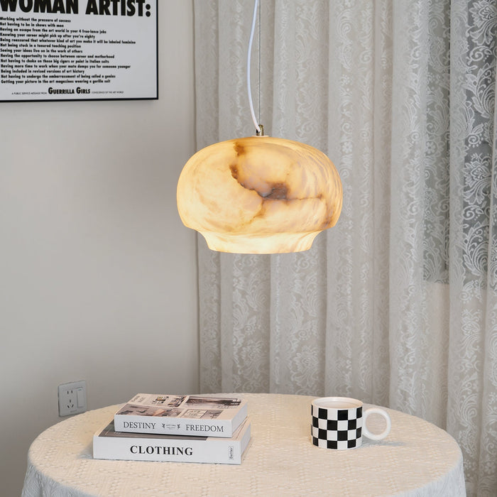 Camille Alabaster Pendant Lamp - Simprolos