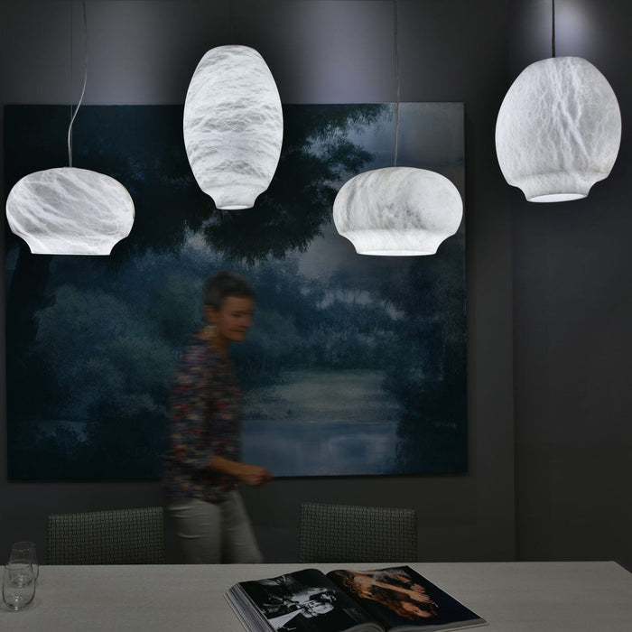Camille Alabaster Pendant Lamp - Simprolos