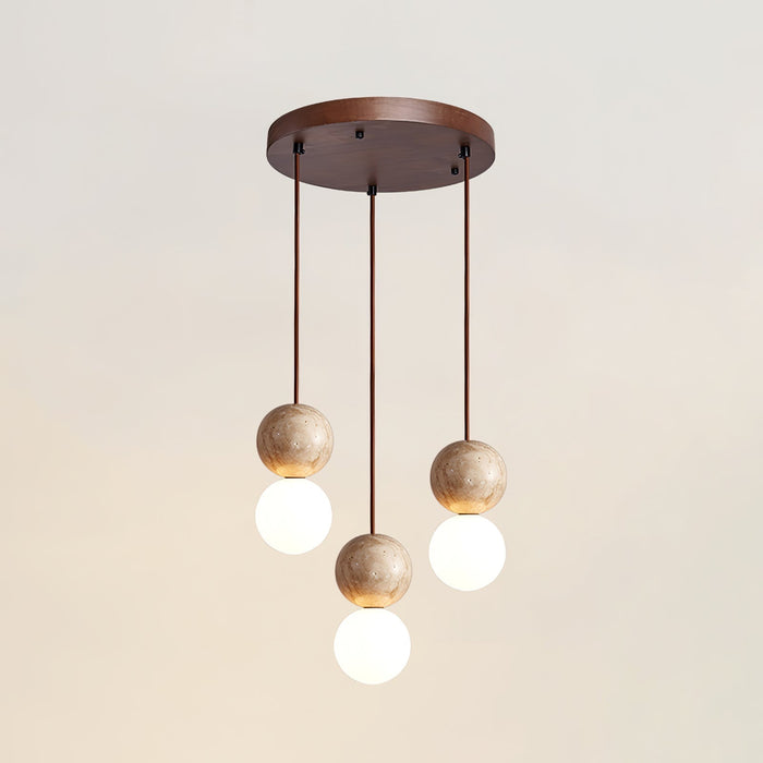 Camille Travertine Pendant Light - Simprolos