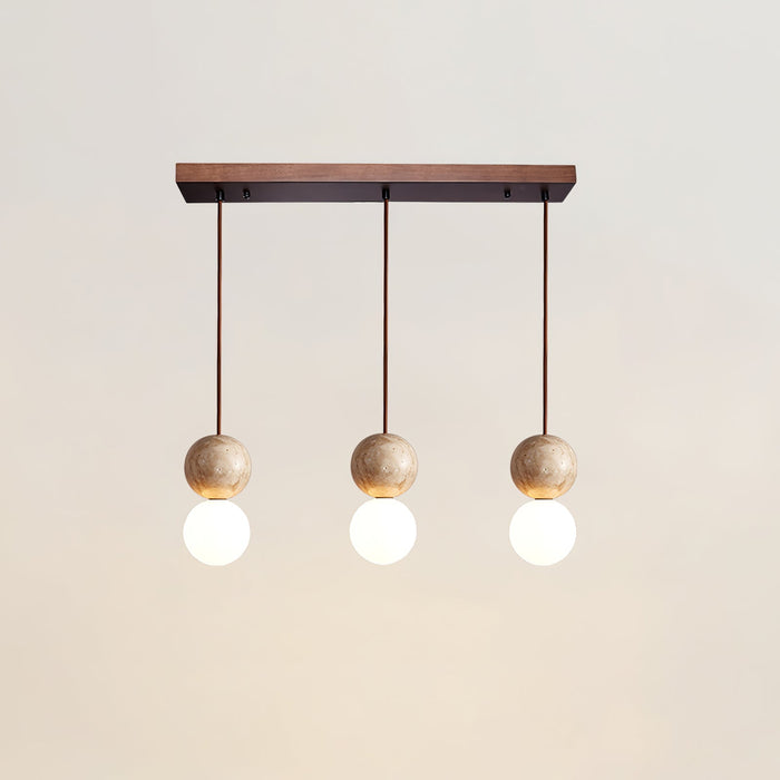 Camille Travertine Pendant Light - Simprolos