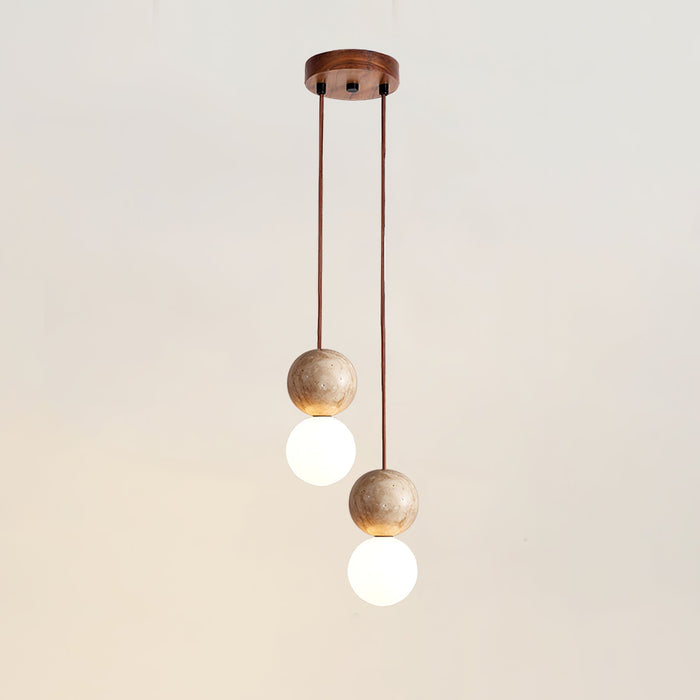 Camille Travertine Pendant Light - Simprolos