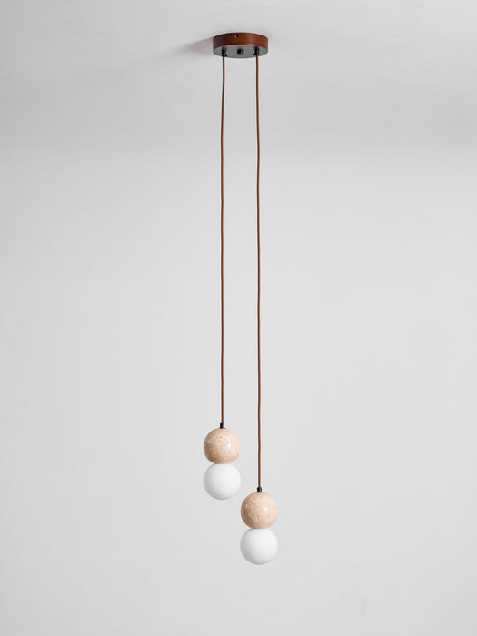 Camille Travertine Pendant Light - Simprolos
