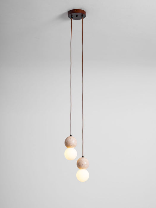 Camille Travertine Pendant Light - Simprolos