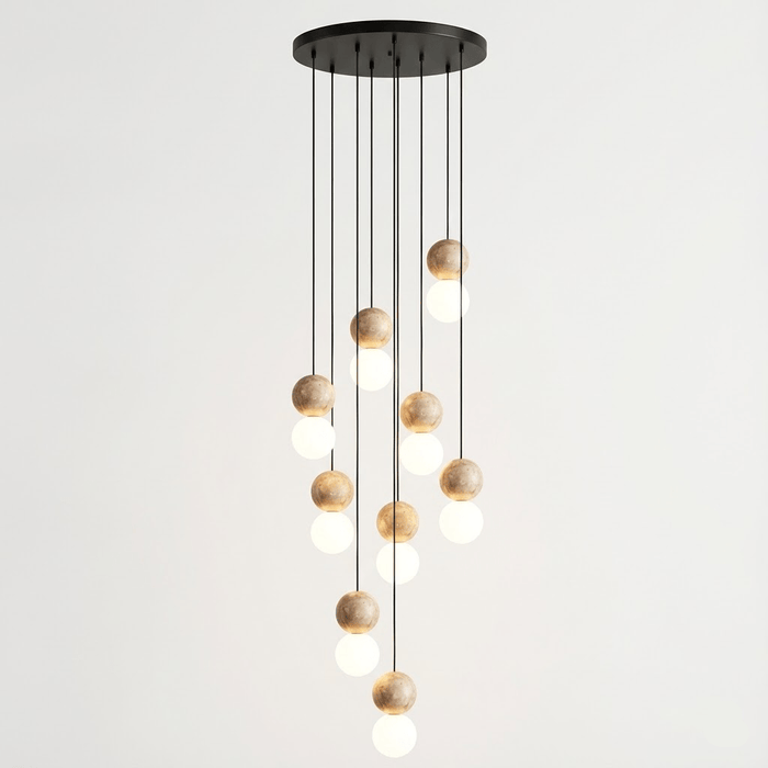 Camille Travertine Pendant Light - Simprolos