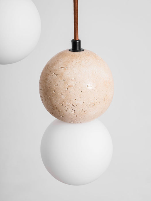 Camille Travertine Pendant Light - Simprolos