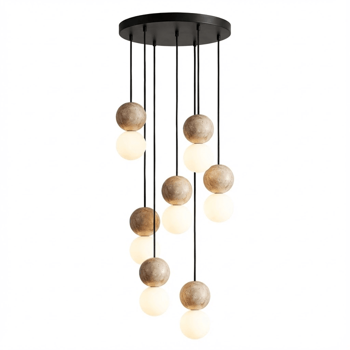 Camille Travertine Pendant Light - Simprolos
