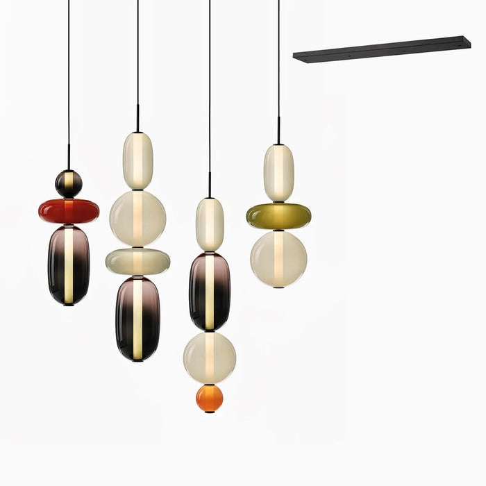 Candied Glass Combo Pendant Light - Simprolos