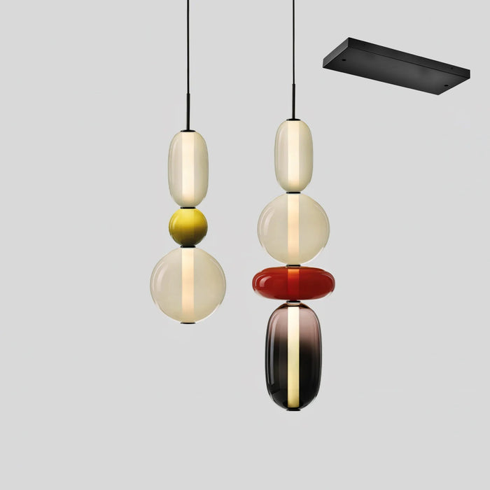 Candied Glass Combo Pendant Light - Simprolos