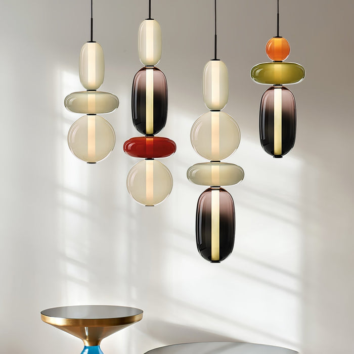 Candied Glass Combo Pendant Light - Simprolos