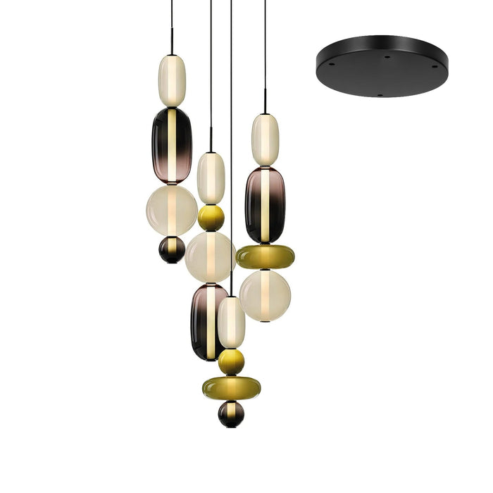 Candied Glass Combo Pendant Light - Simprolos