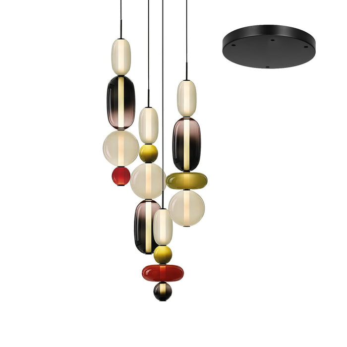 Candied Glass Combo Pendant Light - Simprolos