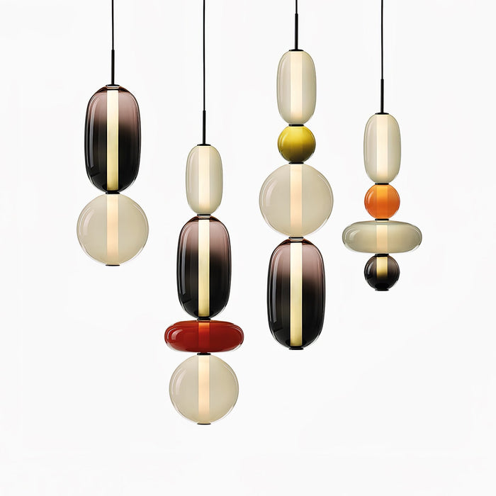 Candied Glass Combo Pendant Light - Simprolos