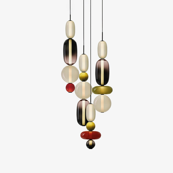 Candied Glass Combo Pendant Light - Simprolos