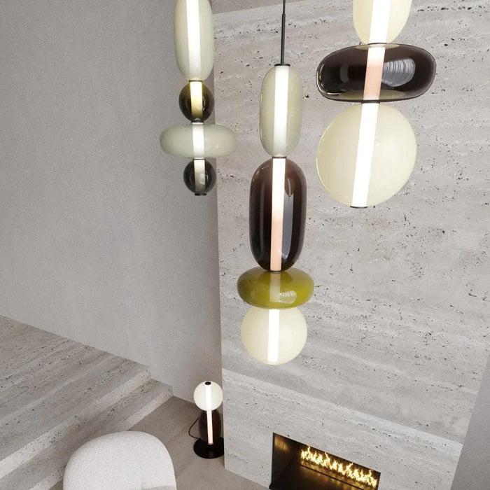 Candied Glass Combo Pendant Light - Simprolos
