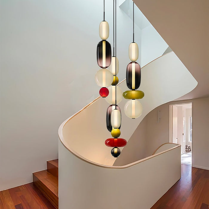 Candied Glass Combo Pendant Light - Simprolos