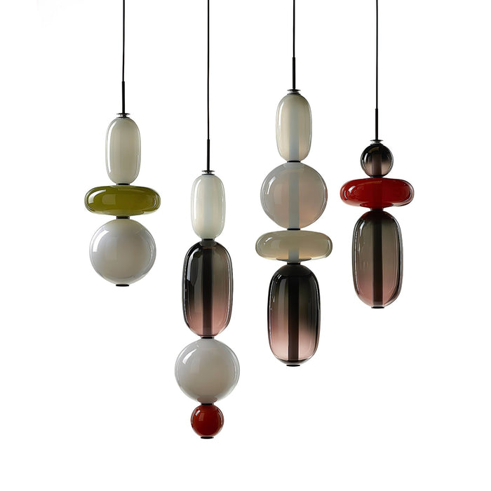Candied Glass Combo Pendant Light - Simprolos