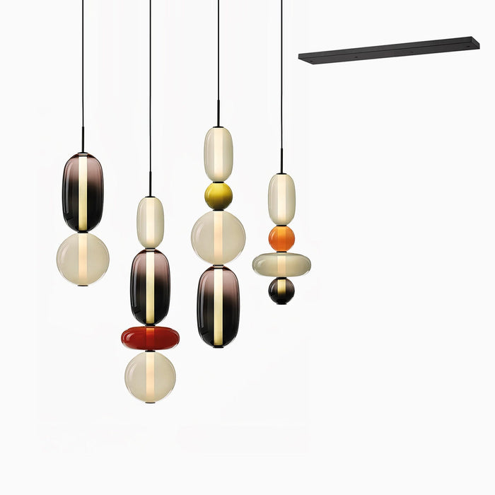 Candied Glass Combo Pendant Light - Simprolos