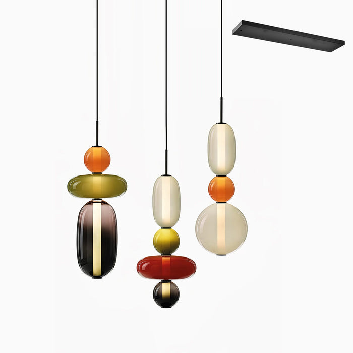 Candied Glass Combo Pendant Light - Simprolos