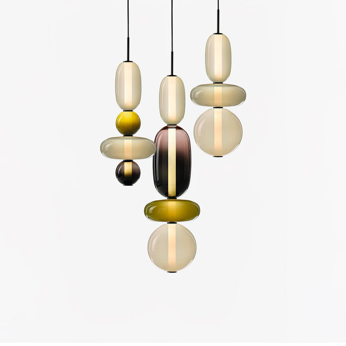 Candied Glass Combo Pendant Light - Simprolos