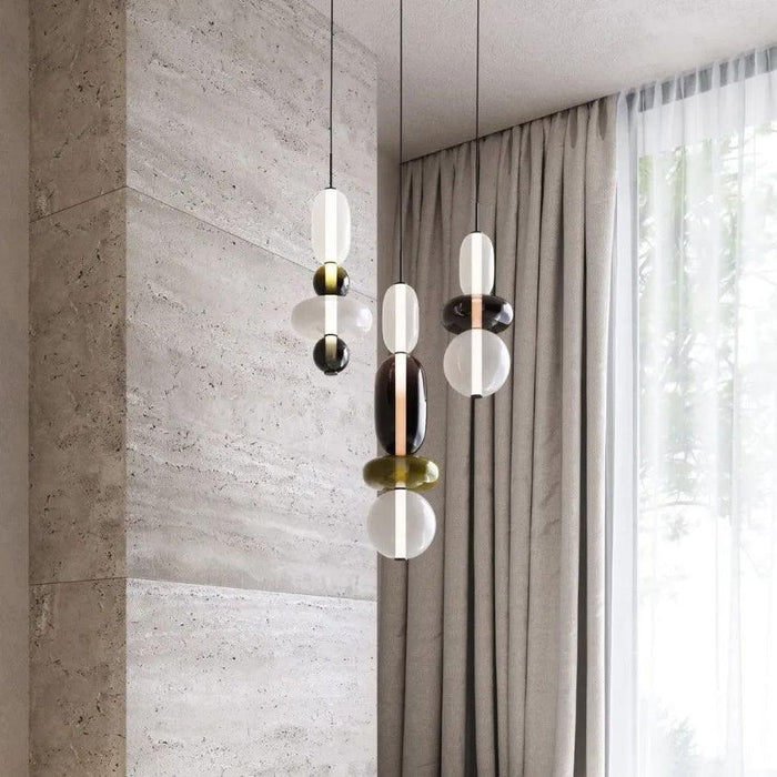 Candied Glass Combo Pendant Light - Simprolos