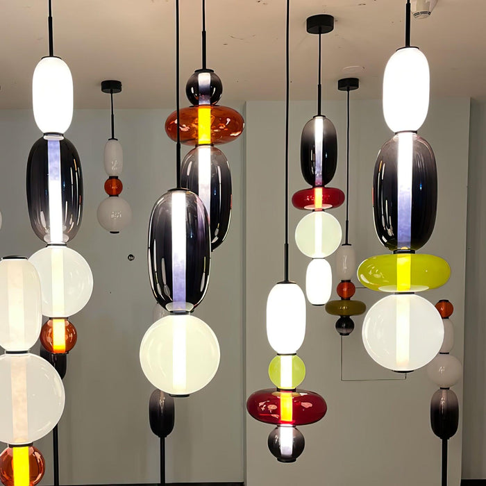 Candied Glass Combo Pendant Light - Simprolos