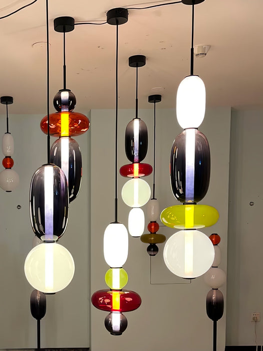 Candied Glass Combo Pendant Light - Simprolos