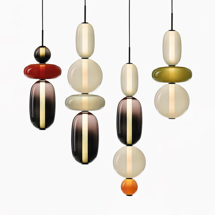 Candied Glass Combo Pendant Light - Simprolos