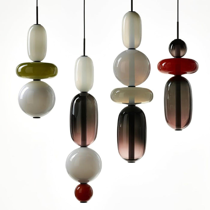 Candied Glass Combo Pendant Light - Simprolos