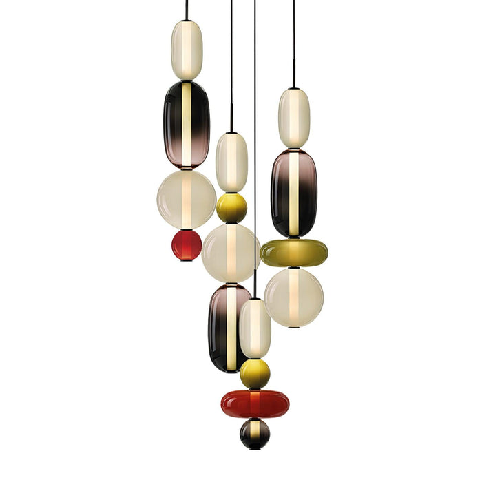 Candied Glass Combo Pendant Light - Simprolos