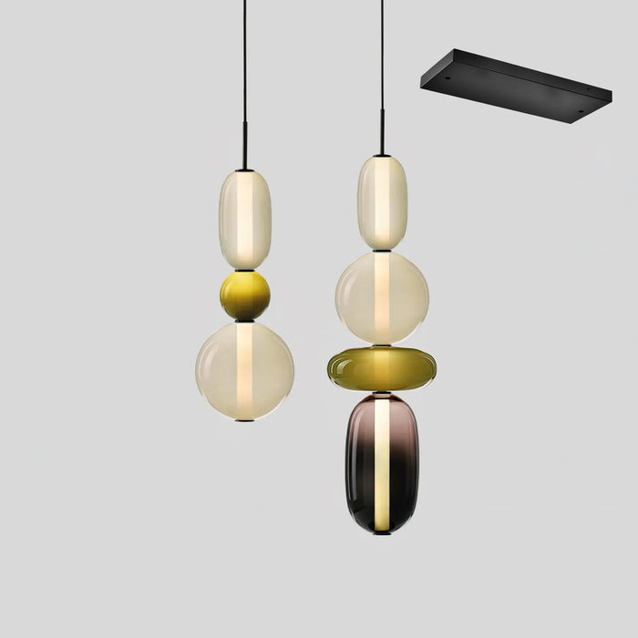 Candied Glass Combo Pendant Light - Simprolos