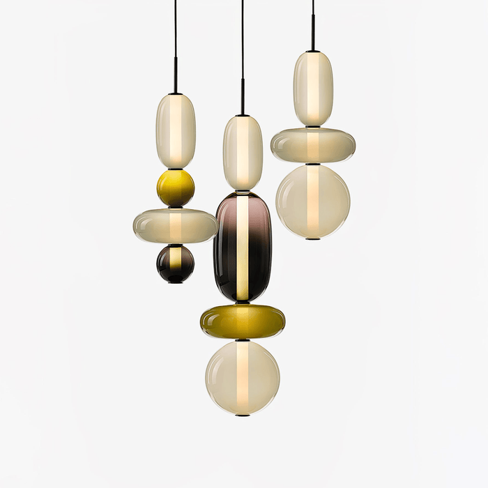 Candied Glass Combo Pendant Light - Simprolos