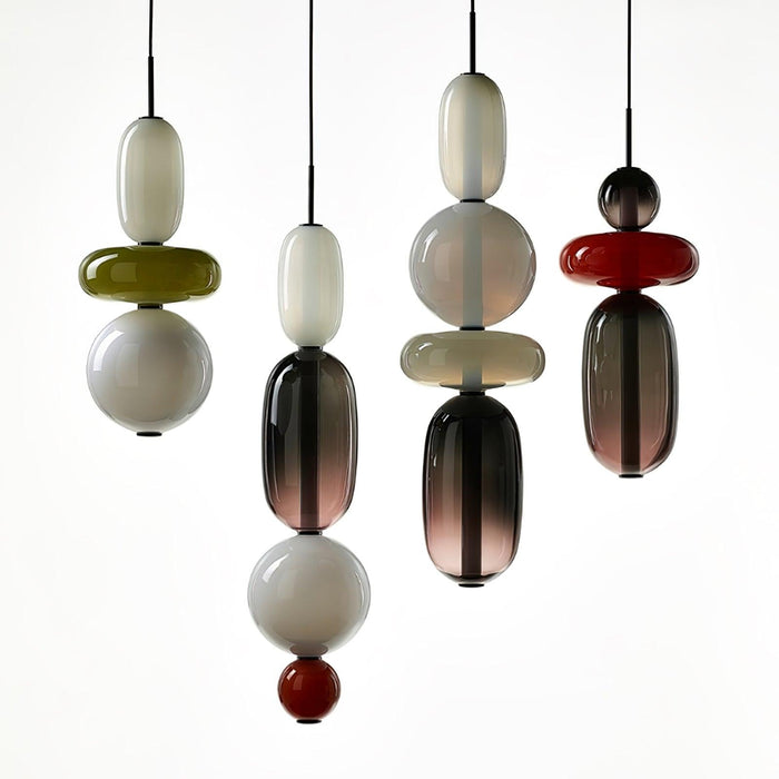 Candied Glass Combo Pendant Light - Simprolos