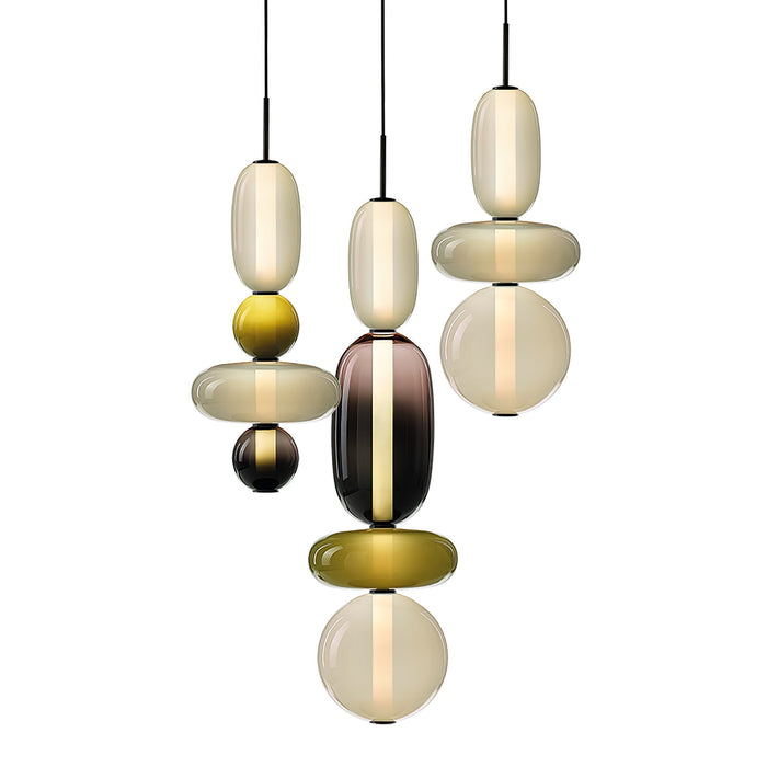 Candied Glass Combo Pendant Light - Simprolos