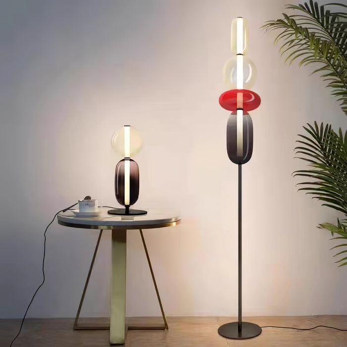 Candied Glass Floor Light Simprolos