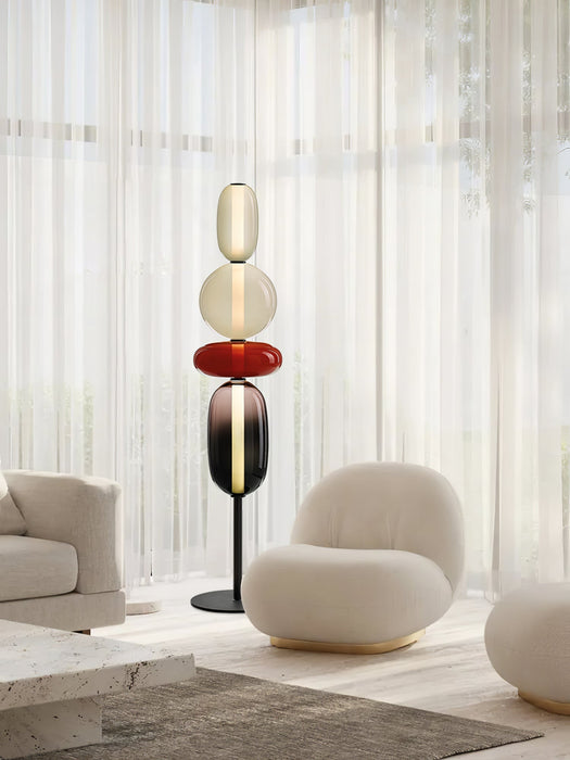 Candied Glass Floor Light Simprolos