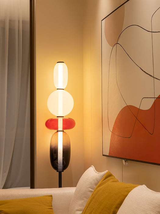 Candied Glass Floor Light Simprolos