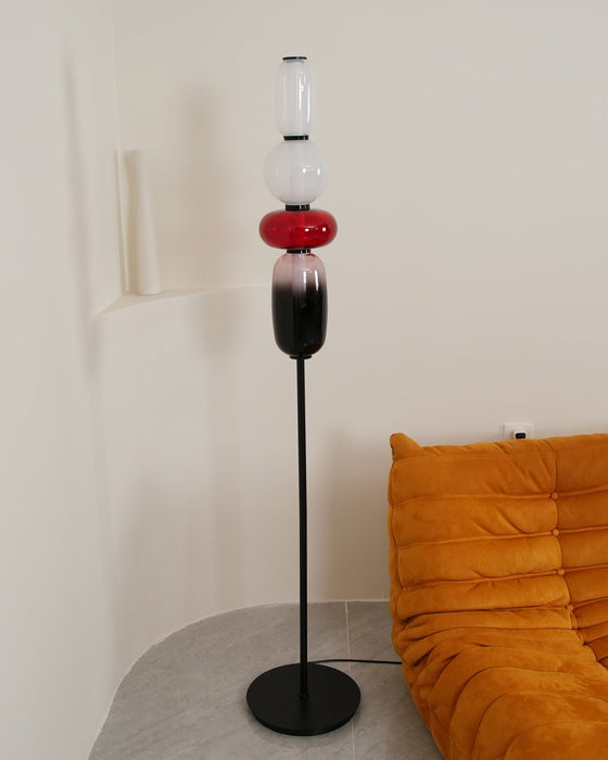 Candied Glass Floor Light Simprolos