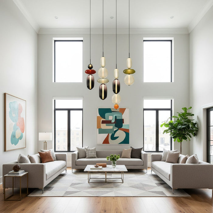 Candied Glass Pendant Light - Simprolos