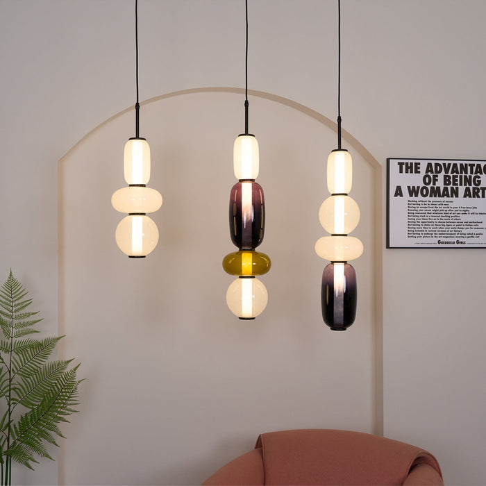 Candied Glass Pendant Light - Simprolos