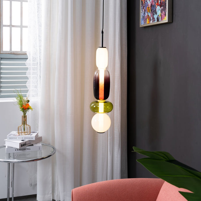Candied Glass Pendant Light Simprolos