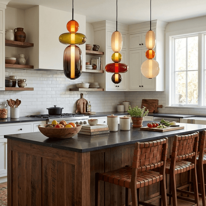 Candied Glass Pendant Light - Simprolos