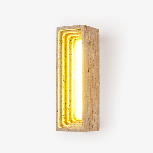Canyon Travertine Wall Sconce - Simprolos