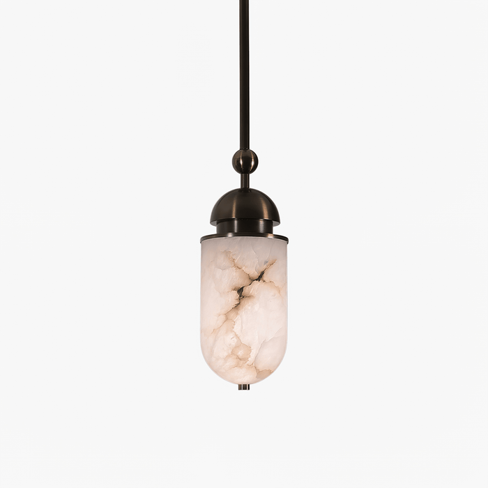 Capsule Alabaster Pendant Lamp - Simprolos