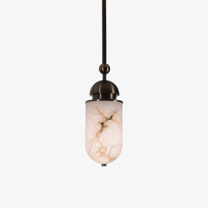 Capsule Alabaster Pendant Lamp - Simprolos
