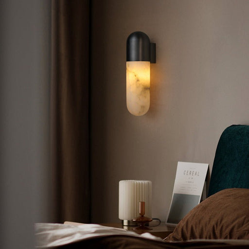 Capsule Alabaster Sconce - Simprolos