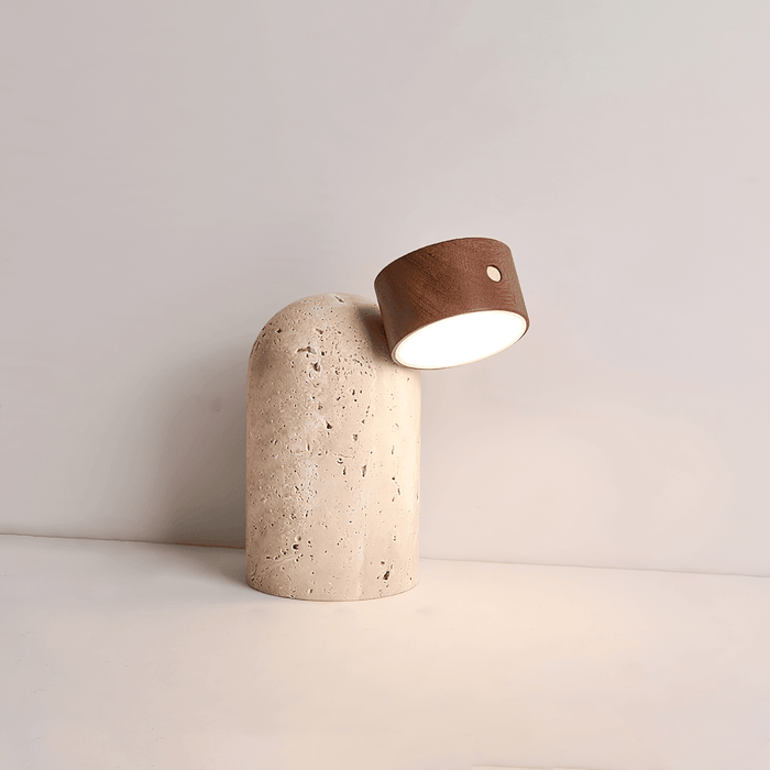 Capsule Stone Table Lamp - Simprolos