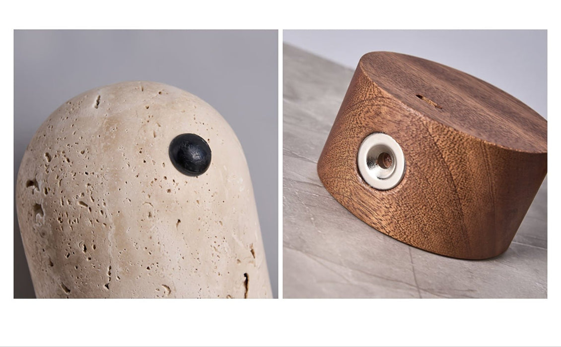 Capsule Stone Table Lamp - Simprolos