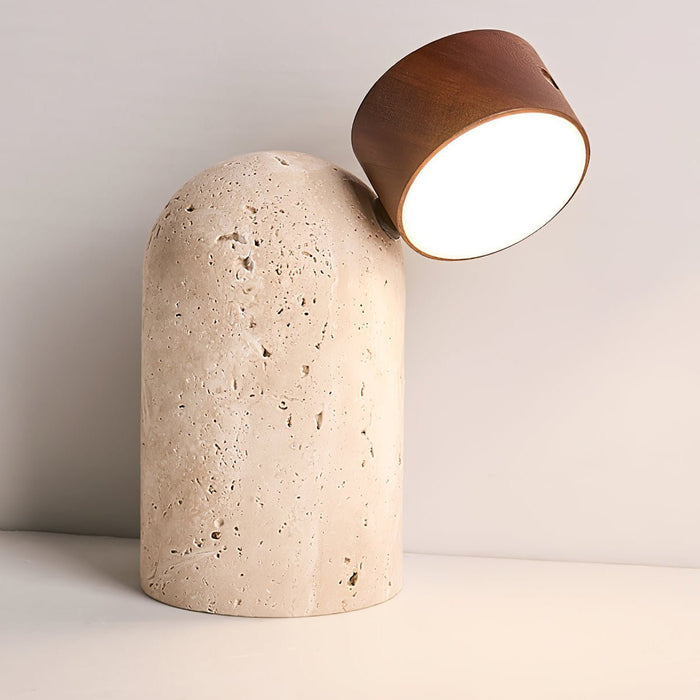 Capsule Stone Table Lamp - Simprolos